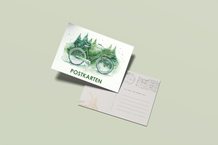 Postkarten Design von ALKAYALIFLOW