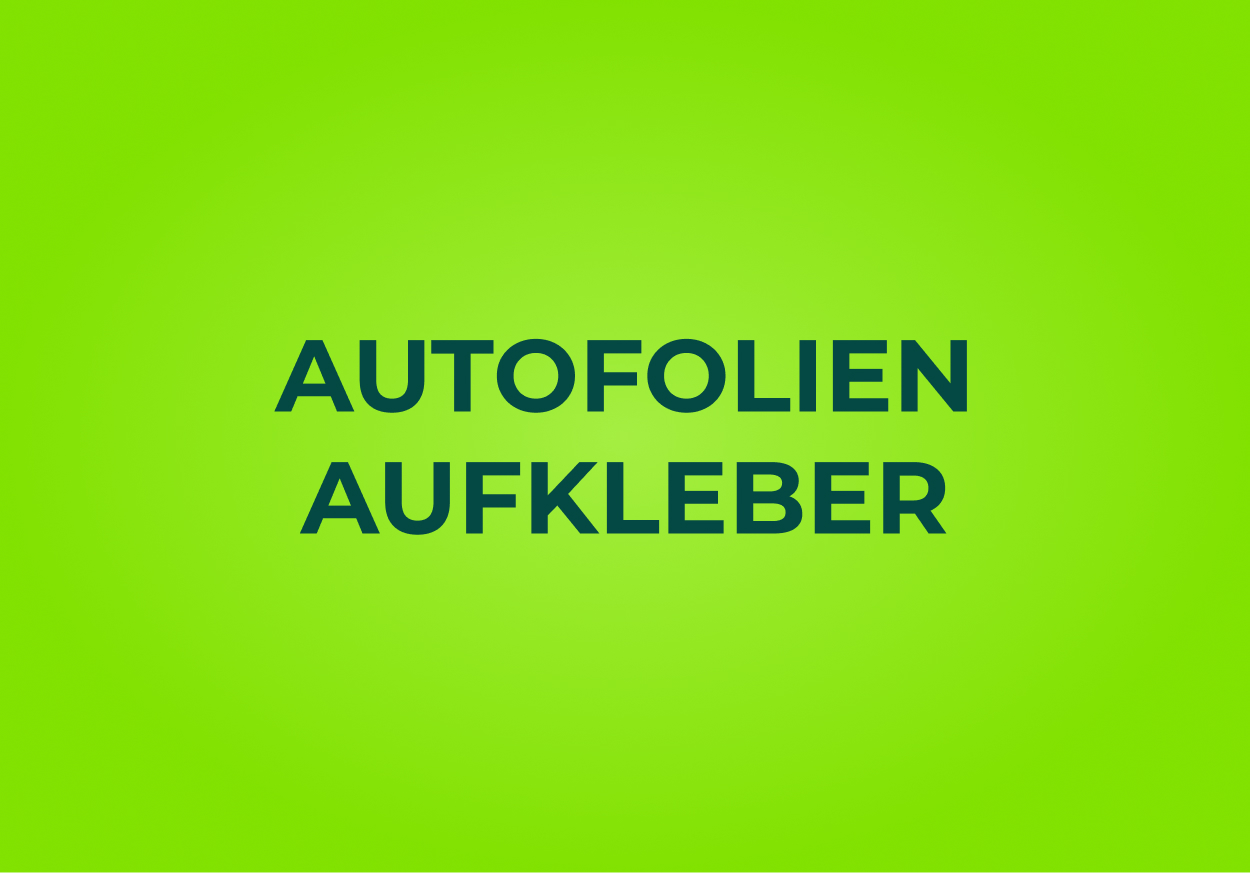 Autofolien Aufkleber