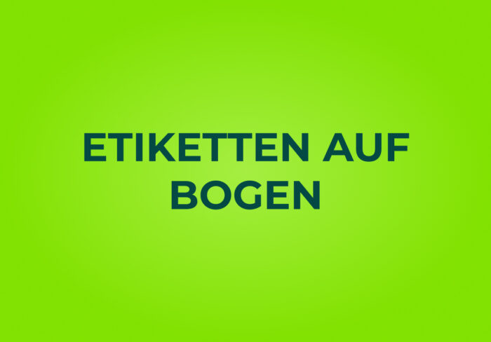 Etiketten auf Bogen DESIGN VON ALKAYALIFLOW