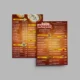 Werbeflyer Restaurant Beispiel